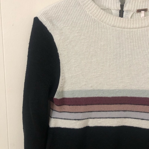 SOLD NWT Free People Colorblock Swit mini dress XS - Picture 5 of 8